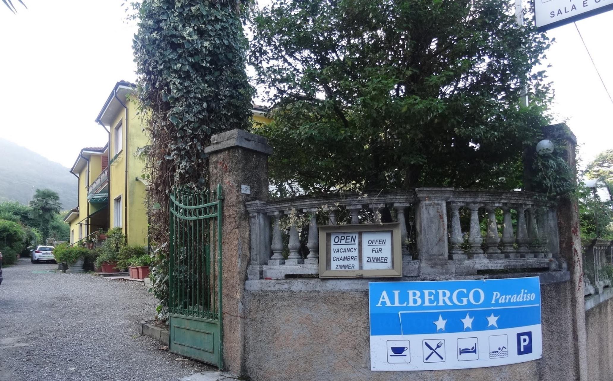 Albergo Paradiso Maccagno Exteriör bild